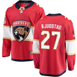 Lapsille NHL Florida Panthers Pelipaita Nick Bjugstad #27 Breakaway Punainen Fanatics Branded Koti